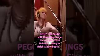 😇PEGGY LEE SINGS with Cyndi Lauper🎙Bright Shiny Beads 59mix85 #Shorts2