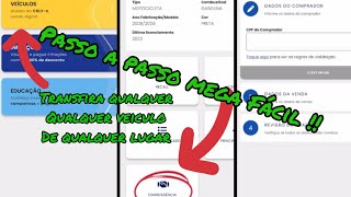 COMO TRANSFERIR VEÍCULO ONLINE DETRAN MG - PASSO A PASSO EM CASA