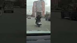 ПОГОНЯ ДПС ЗА МОТОЦИКЛИСТОМ