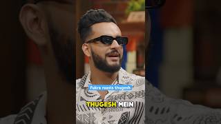 Fukra Insaan Roasts Thugesh! 😂 #shorts #vlog