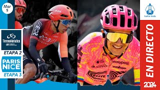 🚴🏼PARIS NIZA 2024 En Vivo Etapa 3 🟢 🚴🏼TIRRENO ADRIÁTICO 2024 En Vivo Etapa 2 🟢