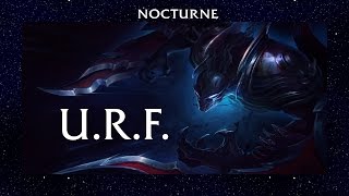 League of Legends URF Nocturne Gameplay with Commentary #1