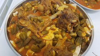 اطيب باميه 🍜عراقية بلحم الغنم 🐏وطعم خوورافي😋