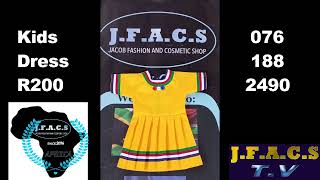 @JFACSPTYLTD kids Sepedi African Traditional Dress 2024