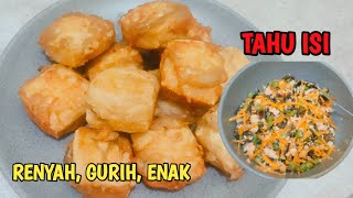 RESEP TAHU ISI, RENYAH, GURIH, ENAK