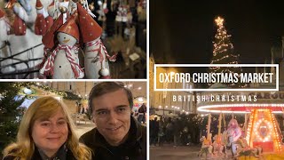 Oxford Christmas Market UK 2019 (4K)