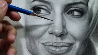 Graphite Pencil SHADING Live! How to Draw Realistic Skin-Tone- Drawing Tutorial