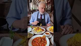 Lubia Polo, Khoresht Ghaymeh لوبيا پلو خورشت قيمه Iran Zamin Restaurants