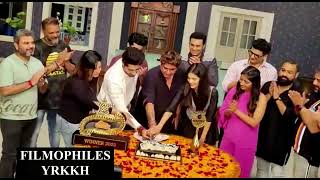 PRANALI ❤️ & HARSHAD ❤️HAVING FUN #yrkkh CAKE ❤️CUTTING EVENT #celebration #2022 #prarish ❤️