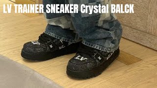 LV TRAINER SNEAKER Crystal Camouflage (Review)