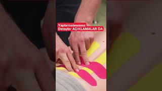 Siyatik Bel Fıtığı Tedavisi Kinesiotape Bantlama