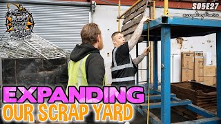 EXPANDING OUR SCRAP YARD | Scrap King Diaries #S05E27