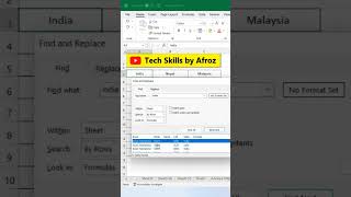 Find in Excel | Excel shortcut | Excel tricks | Excel for data entry #shorts #youtubeshorts #excel