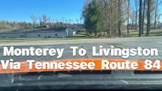 Monterey To Livingston Via Tennessee Route 84 4K HDR🎃