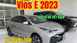 Xe 4 chỗ quốc dân tiết kiệm , bền bĩ : TOYOTA VIOS 1.5E MT 2023