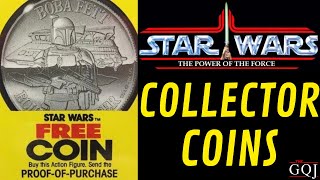 Vintage Kenner Star Wars 3 3/4" Action Figures POTF Collector Coins