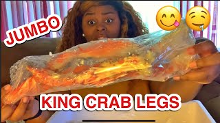 JUMBO KING CRAB LEGS!!! | Ordered Online from The Crab Place!!! (Unboxing)