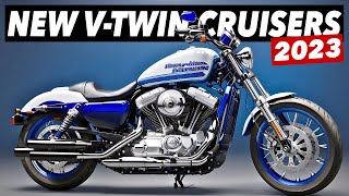 7 New V-Twin Cruiser Motorcycles For 2023