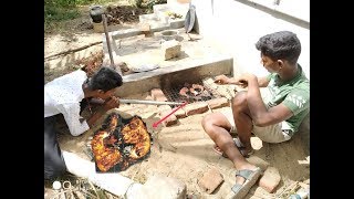 How to do grill chicken with full setup in home in tamil