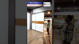 Glass sliding door design 🔥 #shortvideo #vishalfurniture