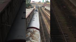 Train Ariel view to Kandy departing Maradana  #shorts