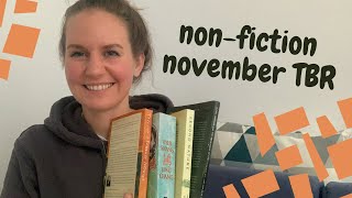 non-fiction november TBR