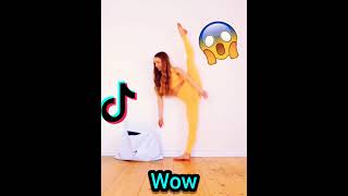 Viral Extreme Leg Flexibility Tiktok By Anna Mcnulty #shorts #trending