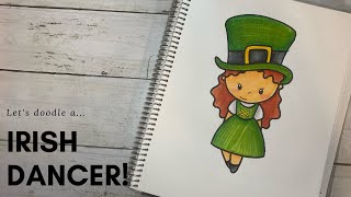 Let's doodle an Irish Dancer!