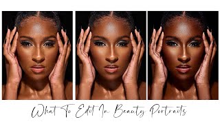 WHAT TO EDIT IN BEAUTY PORTRAITS ON PHOTOSHOP