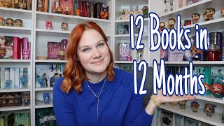 12 Books in 12 Months Challenge | diese Bücher möchte ich dieses Jahr noch lesen | rubyredbooks