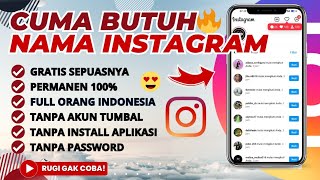 Cara Menambah Followers Instagram Gratis Indonesia Aktif Permanen Tanpa Akun Tumbal