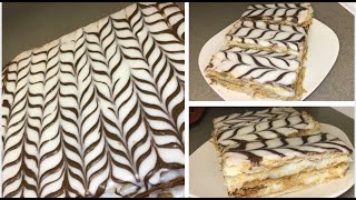 اسهل طريقة لتحضير الميلفاي جربيها و لن تندمي Mille Feuille (A Thousand Leaf) Quick and easy recipe