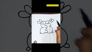 How to draw a beautiful teady bear 🐨|Easy drawing|#shorts #ytshorts