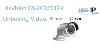 Hikvision DS-2CD2012-I Unboxing Video.