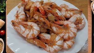 Shrimp Pinatuyo simple and easy