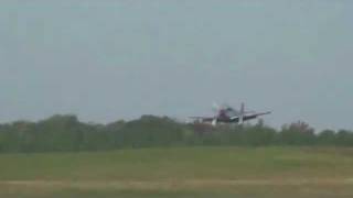 P-51 Mustang lands at Chesterfield County Airport (KFCI)