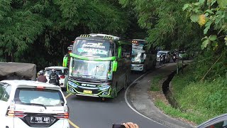 ARTIS BUS TELOLET WINSPECTOR & NABILLA MOMEN P3R4N6 BASUR SI KEMACETAN BIKIN HEBOH