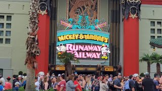 Mickey and Minnie's Runaway Railway POV at Disney's Hollywood Studios