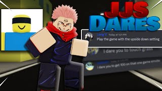 Doing Your Dares In Jujutsu Shenanigans Roblox