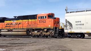 HD BNSF Eastbound Fracking Sand Train