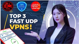 Top 3 Fast UDP VPNs for Secure Browsing