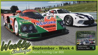 World Touring Car 800 I Weekly Challenges I September - Week 4 I Gran Turismo 7