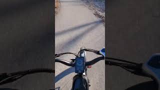 🚴‍♂️🌞Descending the "S" trail link.🌁 #magicycle #E-bike #nature #adventure