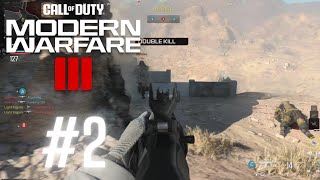 Call of Duty: Modern Warfare III Multiplayer Gameplay Part 2 No Commentary (PS5 4K 60fps)