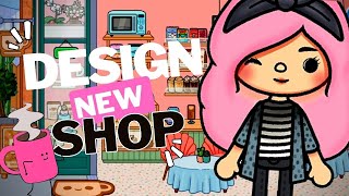 CUTE COFFEE SHOP ☕ New Design Local Shop ☕ Toca Life World