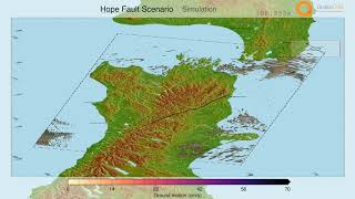 Ground motion simulation of Hope Fault rupture