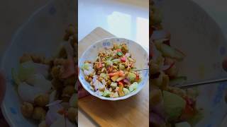 Chick pea salad tasty and easy #fitness #nutricious #proteindiet