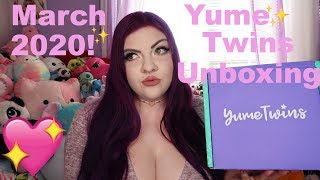 March Yume Twins Unboxing 2020! | Makayla Wetmore