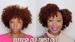 How to refresh dry old Twist Out