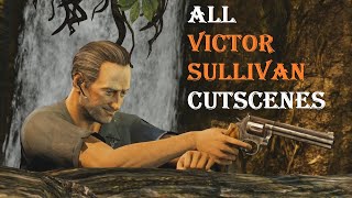 Uncharted 2 Among Thieves ALL VICTOR SULLIVAN Character Cutscenes Story Mode (Richard McGonagle)